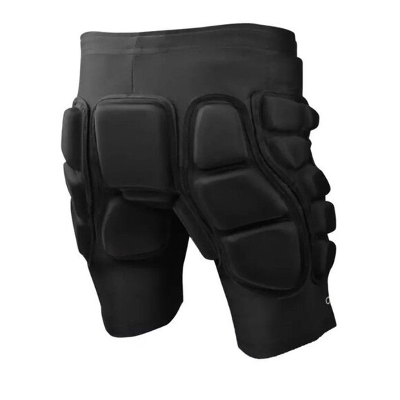 OHOHAI Padded Sports Shorts Hip Protective 0.98'' Extra Thick 3D, Black, S BIN 1 - Picture 1 of 11